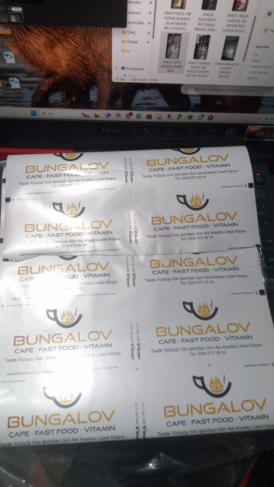 BUNGALOV CAFE FAST FOOF VİTAMİN 